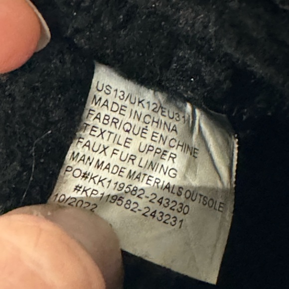 Sparkly Sequin black Little Girl boots size 13 (2 of 2) - Picture 6 of 6